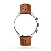 New TAG Heuer FC6537 brown leather watch strap Carrera Monaco 22mm CV WAR CBN