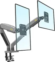 Model Dual Screen Desktop Monitor Mount 3-12kg per arm 22"-32" - Gunmetal Grey-G75