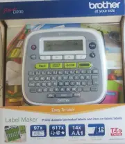 Brother D200 Label Maker - Brand New