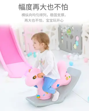 店長熱推~搖搖馬小木馬兒童寶寶搖馬二合一嬰兒玩具車1歲大人可坐幼兒園椅 全館免運