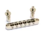 GB-0525-001 Gotoh Nickel "Big Hole" Tune-O-Matic Style Guitar Bridge