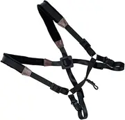 SUPVOX Saxophone Strap Saxophone Harness Saxophone Belt Sax Harness Bass Clarinet Neck Strap Glass Milk Jug Kids Kickstand Sax a Boom Reed Case Musical Instrument Nylon Webbing Shoulders