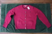 BROOKS BROTHERS FLEECE $148 NWT 100% LAMBSWOOL CREWNECK CARDIGAN SIZE XLARGE