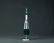 Deckstop handcrafted model launch spacecraft model rocket Vostok 1/144 metall