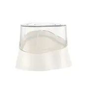 Small Animal Sand Bath Box Hamster Bathroom Shower Room with Tree Stump-Shape...