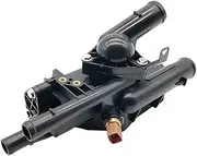 256002G600 25600-2G600 Engine Coolant Temperature Control Assembly Thermostat Housing Compatible For Hyundai Sonata And Kia Optima Rondo