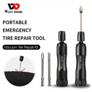 WEST BIKING Bicycle Tubeless Tire Repair Tool Kit MTB Tyre Puncture Sealant