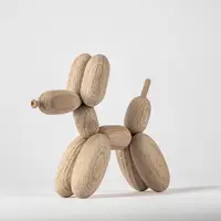 在飛比找蝦皮商城優惠-丹麥Boyhood 氣球狗造型橡木擺飾