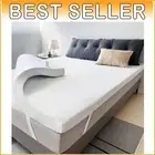 Cooling Gel Infused 3-Inch Memory Foam Queen Mattress Topper - Pressure Relief