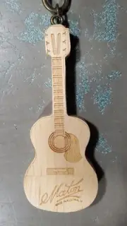 Real Capacity Wooden Guitar USB 2.0 Flash Drive With Logo 16GB Australian