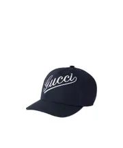 Gucci Script baseball cap XL,L blue