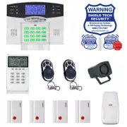 DIY Wireless Home Security System LCD Burglar House Alarm Smart Voice Prompt HE