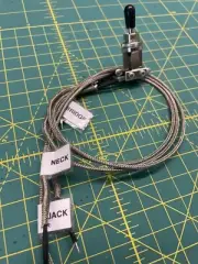 Switchcraft 3 Way Toggle Switch Pre-wired for Gibson/Epiphone Les Paul BLACK