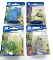 4 Pixar Monsters Inc Micro Collection NIP Boo Mike Roz Sully