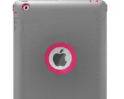 Case For iPad Mini 1 7.9' 2013 Otterbox Defender Series With Stand - Gray Pink