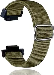 [XMHYB] Elastic Watch Bands Compatible with Casio 16MM GA-100/G-5600/GA-300/GLS-100/GB-5600/GW-6900/G-Shock DW-5600/8900/GWM5610,Stretchy Soft Adjustable Replacement Nylon Strap