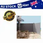 Privacy Screen, 2 X 6M Retractable Side Awning Roller Blind Sun Shade Outdoor