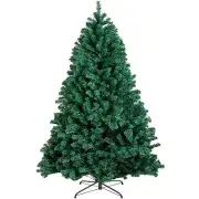 6FT 1,300 Tips Artificial Christmas Pine Tree Fake Xmas Spruce Trees Holiday ...