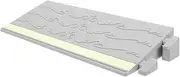 Door Threshold Ramp,Wheelchair Ramp Entry Ramp Non-Slip for Transition Threshold, Step, Doorways, Supermarket Entry and Garage Grey