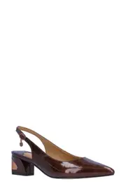 J. Reneé J.Renée Shayanne Slingback Pointed Toe Pump in Bronze at Nordstrom, Size 8