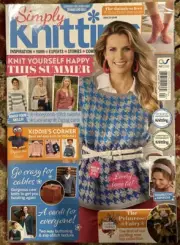 Simply Knitting UK Magazine Issue 224 with Burda