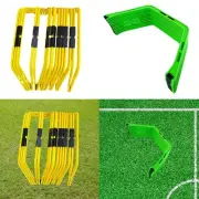 Soccer Agility Ladder Jumping Obstacles Speed Training Hurdles Improves Strength