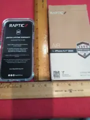 Reptic For iPhone 6.1 2020 Case CLEAR Slim Cover, military grade.13' drop test.