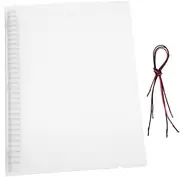 FIXOSHEE Frosted Binder Cover Shell Translucent Handbook Protector for Refillable Notepad Case Material Lightweight Easy to Carry for Organizing Notes