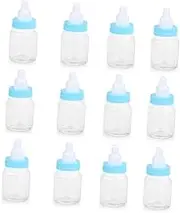 SOLUSTRE 12Pcs Style Mini Candy Bottle Box Shower Favors Decoration for Celebrations for Table Centerpieces and Fillers