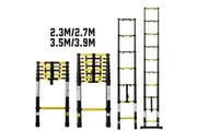 3.5M Multipurpose Telescopic Folding Ladder Aluminium Alloy Extension Steps Portable