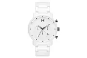 MVMT Chrono White Ceramic Men's Chronograph Watch - 28000122D