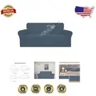 Easy-Care Waterproof Sofa Cover with Elastic Closure - Perfect for Pets and Kids