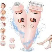 3 in 1 Electric Shaver Lady Shaver Razor for Women Legs Face Sensitive Skin, Bik