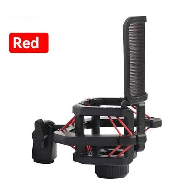 Mic Microphone Shock Mount Holder Stand Accessory For Live Recording Microphone
