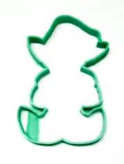 ELF OUTLINE SANTA'S HELPER NORTH POLE CHRISTMAS HOLIDAY COOKIE CUTTER USA PR2042