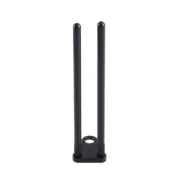 Black Aluminium Alloy Snag Bar Ears Windproof Fishing Rod Connector For FS