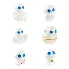 6 Pieces Glow in The Dark Tree Elf Figures Resin for Planter Pathway Porch