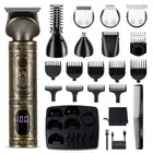 Beard Trimmer Kit Professional Hair Clipper Zero Gapped T-Blade Electric Shav...