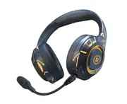 Head-mounted Graffiti Gaming Headset with Mic Sports Noise Cancelling Earplugs