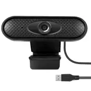 Full HD 1080P USB Webcam With Noise Isolating Microphone & Low Light Correction