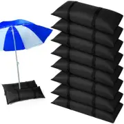 8 Pcs Umbrella Base Weights Canopy Weights Sandbag 55 Lbs Fillable Straight S...