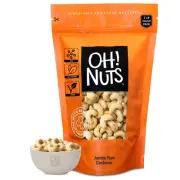 Raw Whole Unsalted Cashews - Raw - 100% Natural - 2 lb - Jumbo Cashews - Pack...