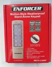 Seco-Larm Enforcer Mullion-Style Weatherproof stand-alone Keypad [SK-2323-SPQ]