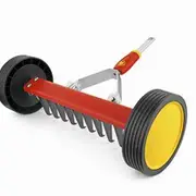 WOLF-Garten Multi-Star 35cm wide Scarifying Roller Rake