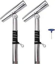 Stainless Steel Fishing Rod Holder Outrigger for Marine Yacht, Boat, Kayak, Camper, Truck, RV