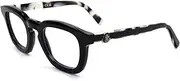 [Moncler] Eyeglasses ML 5195 01A Shiny Black/Smoke, Shiny Black / Smoke