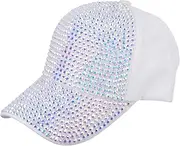 [BRIGHTFUFU] Diamond Cap Sun Hats for Men Women Sun Hat Hat Mens Baseball Caps Purple Baseball Cap Sun Hat Mens Outdoor Baseball Cap Ladies Sun Hat Fashion Baseball Hat White Cotton