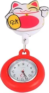 [WOFASHPURET] Elegant Nurse Fob Watch Portable Telescopic Hanging Watch for Nurses Doctors
