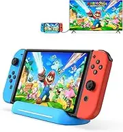 5 in 1 Switch Dock for Nintendo Switch OLED TV Adapter Switch Docking Station with HDMI USB 3.0 Port Type C Charging Type C Connectors Travel Switch Base Portable USB C Hub Stand