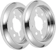 ifundom 2Pcs Gas Cooktop Knob Base Replacement Durable Plastic with Electroplated Finish Sturdy Grill Knob Base for Outdoor Ovens and BBQ Grills Effortless Installation